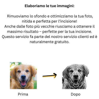 Siempre™ - Collana personalizzata in acciao inossidabile